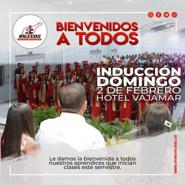 Inducción etudiantes nuevos INTECOS Valledupar