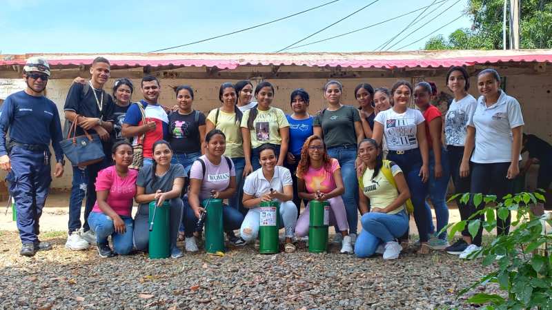 Taller de seguridad industrial y maneo de incendios de INTECOS Valledupar