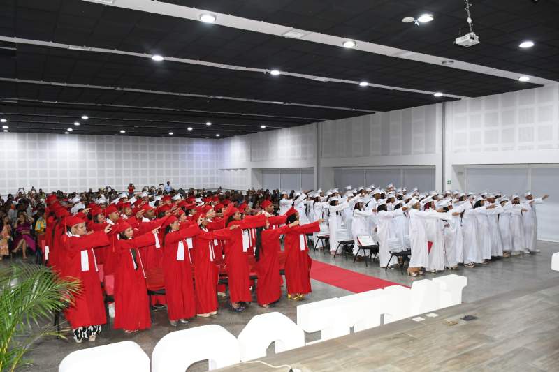 Ceremonia de grado INTECOS Valledupar agosto 2024