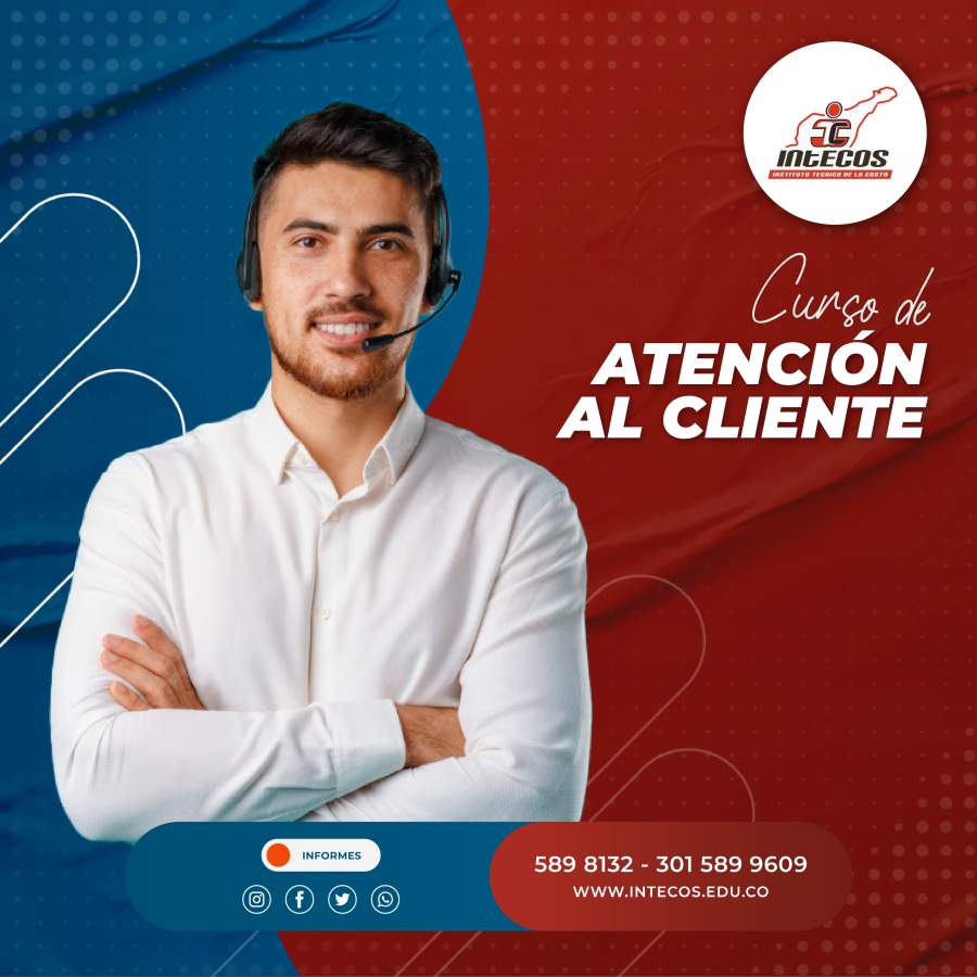 Curso de atención al cliente de INTECOS Valledupar